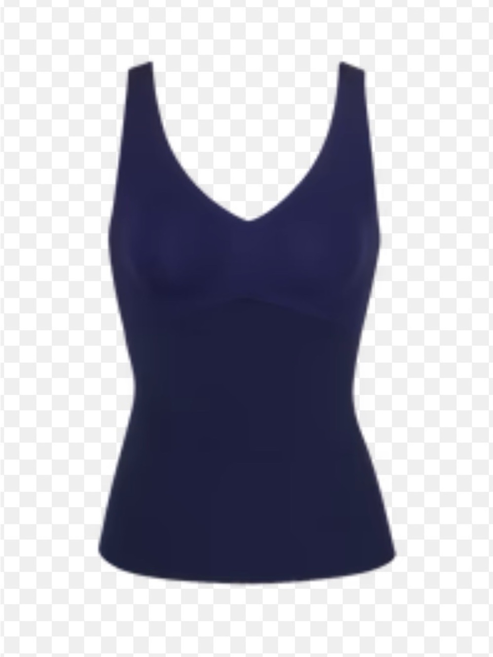 Honeylove Navy Sculpting V-Neck Tank